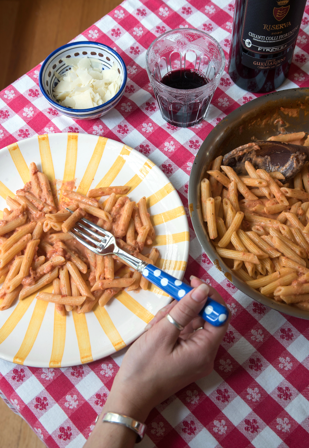 Easy Penne alla Vodka using Lynora's Fra Diavolo