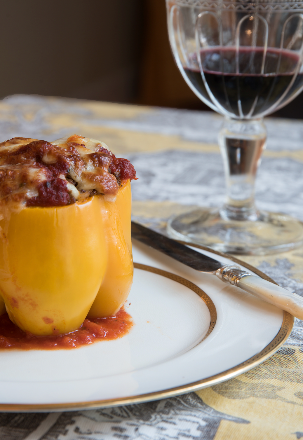 Hearty Thanksgiving Side Dish: Turkey Stuffed Bell Peppers